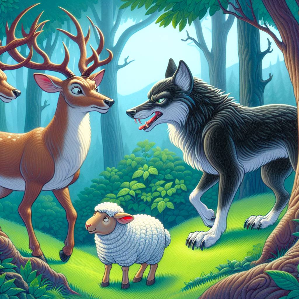 Chapter 178 The Stag, the Wolf, and the Sheep（鹿、狼和羊）.jpg